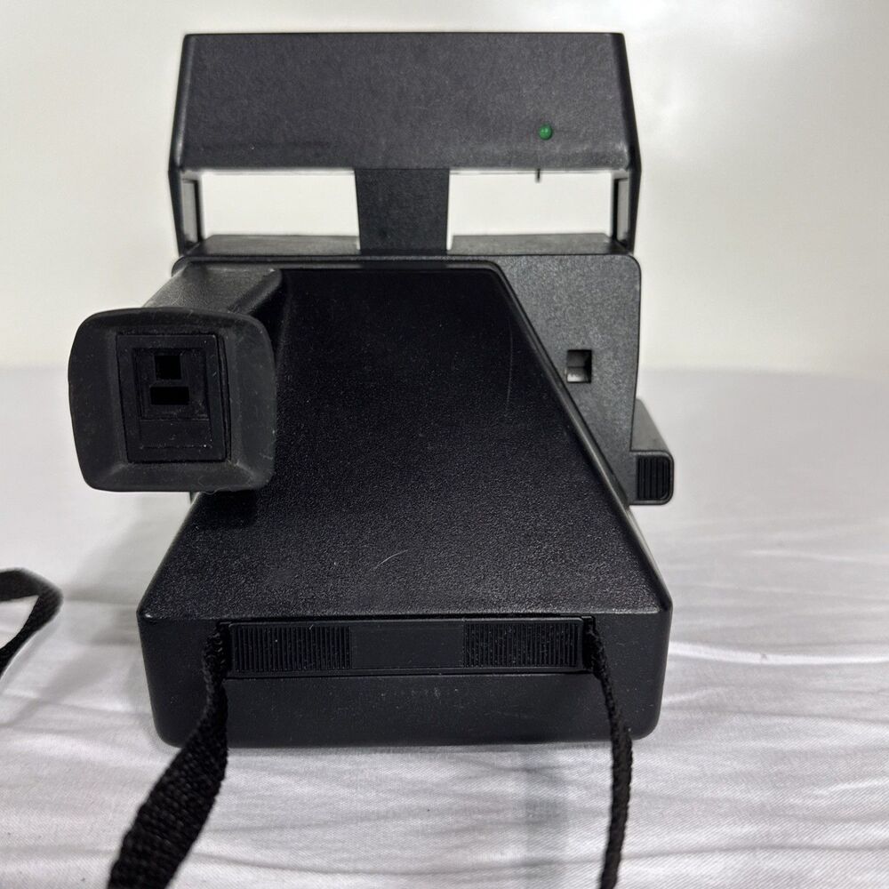 Polaroid Onestep Flash 600 Vintage Instant Film Camera Red Stripe - Picture 3 of 9
